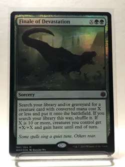 Finale of Devastation (Foil) War of the Spark 160/264 Mythic MTG - Image 1