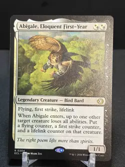Abigale, Eloquent First-Year Lorwyn Eclipsed NM MTG - Image 1