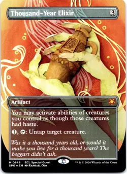 Thousand-Year Elixir (Borderless) M Special Guests 148 NM - Image 1