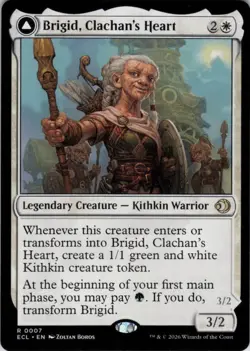 MTG Brigid, Clachan's Heart (7) | NM | Lorwyn Eclipsed {ECL} - Image 1