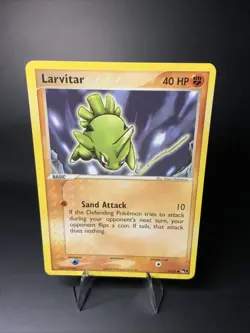 Larvitar 11/17 POP Series 1 English Pokemon Card TCG Near Mint Non Holo - Image 1