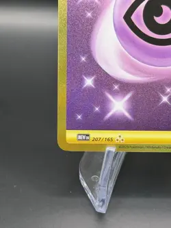GOLD Pokemon TCG Basic Psychic Energy 207/165 Scarlet & Violet 151 Hyper rare NM - Image 3