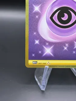GOLD Pokemon TCG Basic Psychic Energy 207/165 Scarlet & Violet 151 Hyper rare NM - Image 3
