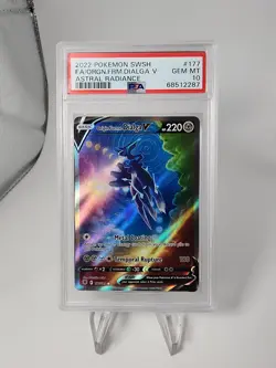 Pokemon Origin Forme Dialga V Astral Radiance Full Alt Art #177 PSA 10 Gem Mint - Image 1