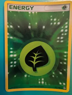 2007 Pokemon EX Power Keepers Grass Energy #103/108 MP - Image 1
