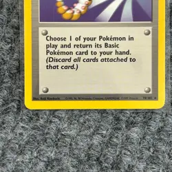 Vintage Pokemon Base Set Scoop Up 78/102 Rare NM/Mint Regular Unlimited - Image 4