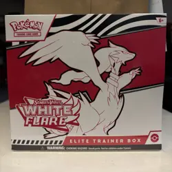 Pokemon TCG - WHITE FLARE Elite Trainer Box - Factory Sealed New ETB - Image 1