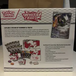 Pokemon TCG - WHITE FLARE Elite Trainer Box - Factory Sealed New ETB - Image 2