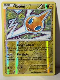 Rotom 24/124 Reverse Holo XY Fates Collide NM Pokemon Fast Shipping - Image 1