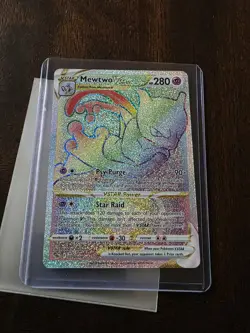 Mewtwo VSTAR 79/78 GO Rainbow Secret Rare Full Art Hyper Pokemon POSSIBLE PSA 10 - Image 1