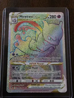 Mewtwo VSTAR 79/78 GO Rainbow Secret Rare Full Art Hyper Pokemon POSSIBLE PSA 10 - Image 3