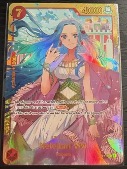 Nefeltari Vivi OP04-118 SEC Kingdoms of Intrigue One Piece Card Game NM English - Image 1