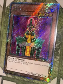 YuGiOh JINZO Platinum Secret Rare RA03-EN099 - Image 1