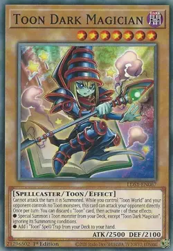 Toon Dark Magician-Common / Short Print - 1st Edition - LDS1-EN067 - Legendar... - Image 1