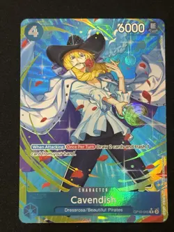 One Piece CCG Cavendish Alternative Art OP10-045 Royal Blood - Image 1