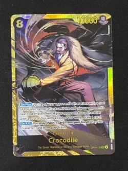 One Piece OP14-120 English Crocodile SEC - Image 1