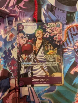 One Piece TCG Zoro-Juurou Nationals Championship Event Pack 2025-26 M/NM STAMPED - Image 1