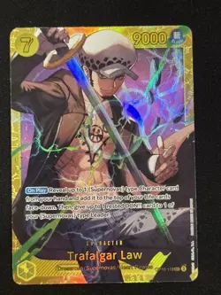 One Piece OP10-119 English Trafalgar Law SEC - Image 1