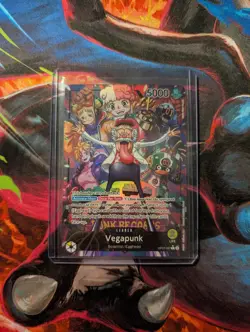 One Piece Vegapunk OP07-097 Leader Alternative Art 500 Years in the Future - Image 1