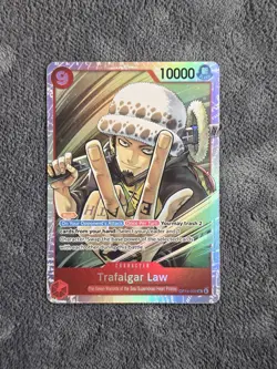 Trafalgar Law (SR) OP14-009 One Piece TCG The Azure Sea's Seven - Image 1
