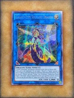 Yugioh Galaxy-Eyes Solflare Dragon MP19-EN188 Secret Rare 1st Ed NM - Image 1