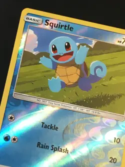 Pokemon TCG Squirtle 23/181 Reverse Holo Common SM Team-Up NM - Image 2