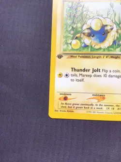 Pokemon Cards: 1st Edition Neo Discovery Common: Mareep 58/75 - Image 5