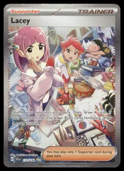 Pokemon Cards Lacey 172/142 Stellar Crown Special Illustration Rare NM *3 - Image 1