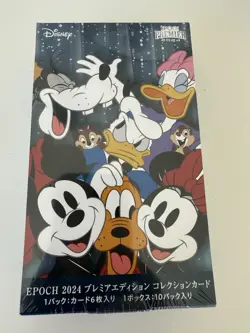 EPOCH 2024 PREMIER EDITION DISNEY AND PIXAR CHARACTERS Collection Card Box - Image 1