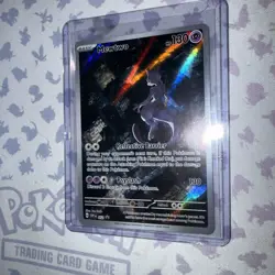 Pokemon TCG Mewtwo #52 Black Star Promo Holo Rare Card 151 UPC NM - Image 2