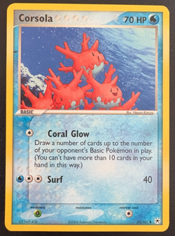 Corsola 32/101 Uncommon Pokemon Card EX Hidden Legends LP ** - Image 1