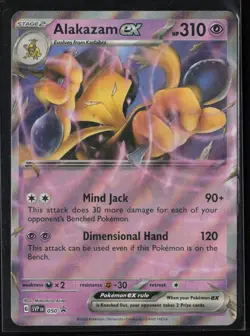 Alakazam ex Promo SV: Scarlet & Violet Promo Cards 050 NM - Image 1