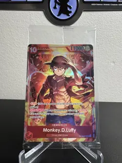Monkey.D.Luffy (Treasure Booster Set) ST10-006 One Piece Promo Card SEALED - Image 2