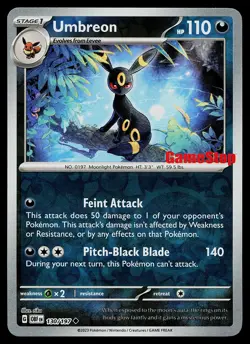 Pokemon Card - Umbreon Gamestop Promo 130/197 Reverse Holo - Image 1