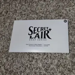 MTG SECRET LAIR Dan Frazier is Back Again - Enemy Talismans [FOIL ETCHED] SEALED - Image 1