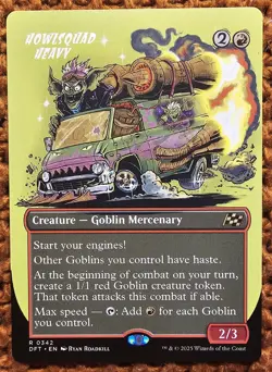 ✨Howlsquad Heavy✨ MTG | Aetherdrift | Borderless | NM/M | R 0342 - Image 1