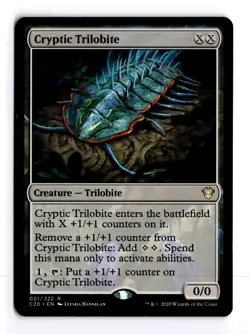 Cryptic Trilobite 21 Commander 2020 R MTG LP - Image 1