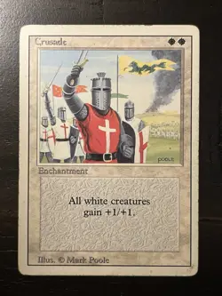 MTG Magic: The Gathering - Revised - Crusade HP - Image 1