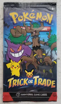5 Pack Pokemon Trick or Trade Booster Packs 2024 Halloween Card Lot Bundle - Image 2
