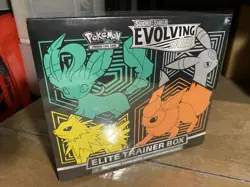 Pokemon TCG Sealed Evolving Skies ETB With Two Tears In Plastic (I pay shipping) - Image 1