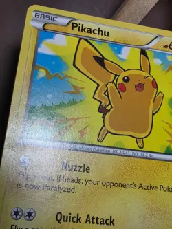 HP/DMG Pokemon Pikachu 42/146 - XY Base Set Normal - Image 5