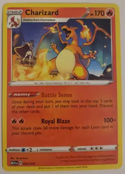 CHARIZARD - McDonald's Promo 001/015 M24 EN 2024 Happy Meal Regular Pokemon 2025 - Image 1