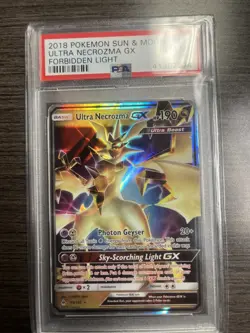 PSA 10 Pokemon Ultra Necrozma GX 95/131 Forbidden Light Secret Rare - Image 1
