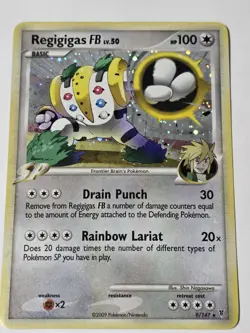 Pokemon TCG Regigigas FB 9/147 Holo Supreme Victors - Image 1