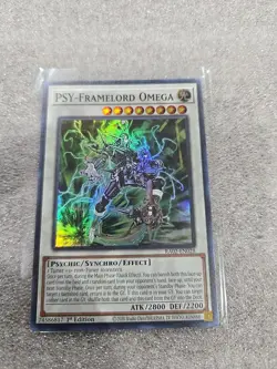 PSY-Framelord Omega RA02-EN028 Super Rare 1st Edition NM Yugioh - Image 1