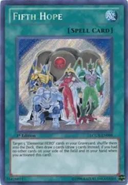 Fifth Hope-Secret Rare - Unlimited - LCGX-EN098 - Legendary Collection 2 - NM - Image 1