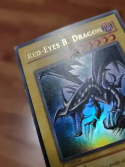 MP* Yugioh Red-Eyes Black Dragon SDJ-001 1st Edition Holo Rare Yu-Gi-Oh! - Image 2