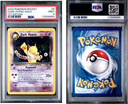 PSA MINT 9 2000 Pokemon Rocket 1st Edition: # 9 Dark Hypno-Holo - Image 1