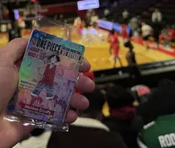 🏀🔥SEALED One Piece US College Basketball Promo Card RUTGERS - Image 1