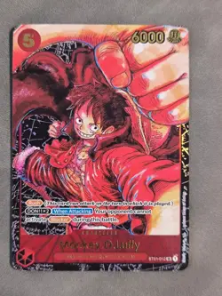 One Piece Monkey D. Luffy ST01-012 OP05 ENG, NEAR MINT+ - Image 1